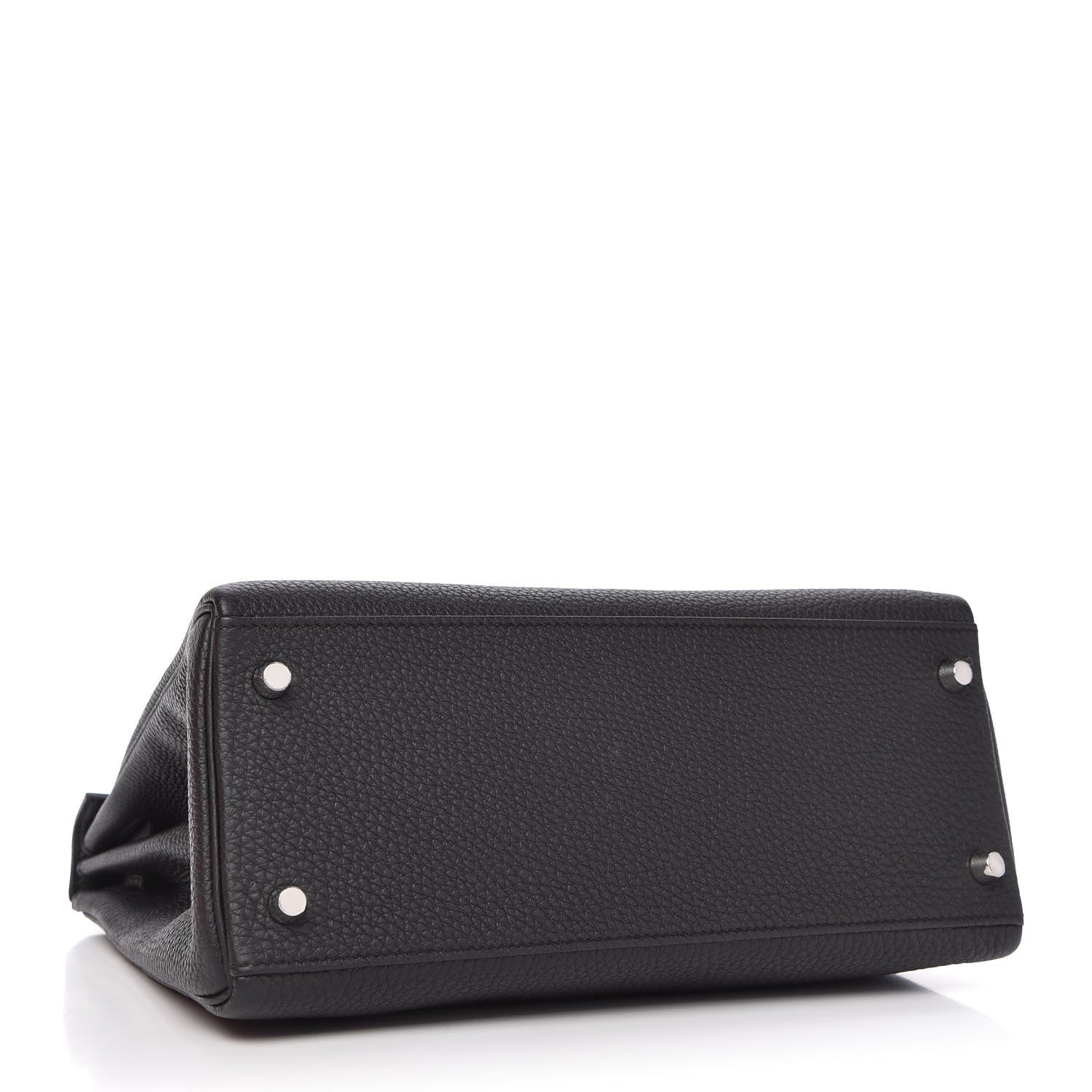 Hermes Togo Matte Alligator Kelly Retourne Touch 28 Black 4 of 11
