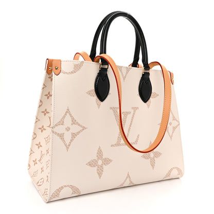 Louis Vuitton Monogram Dune Giant Onthego MM 3 of 9