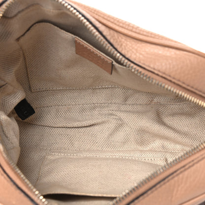 Gucci Pebbled Calfskin Small Soho Disco Bag Camelia 4 of 10