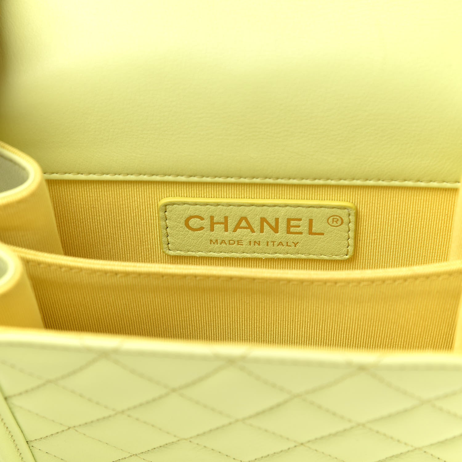 Chanel Calfskin Quilted North South Boy Flap Light Green 7 of 12