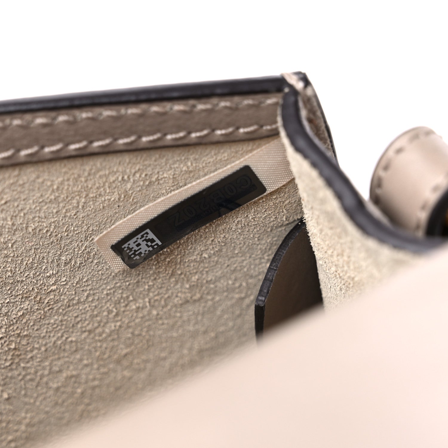 Chloe Calfskin Suede Small Nile Bracelet Bag Motty Grey 7 of 9