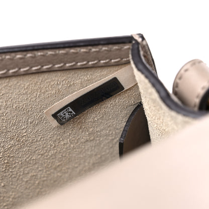 Chloe Calfskin Suede Small Nile Bracelet Bag Motty Grey 7 of 9