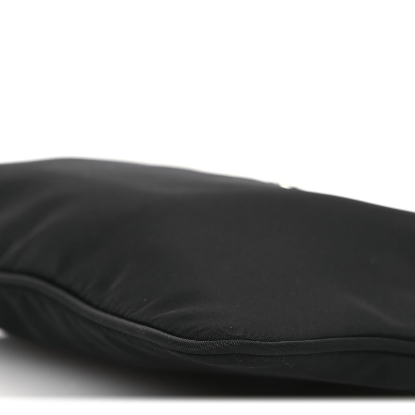 Tessuto Nylon Saffiano Wristlet Black
