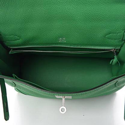 Hermes Togo Swift Ghillies Kelly 32 Bambou 5 of 10