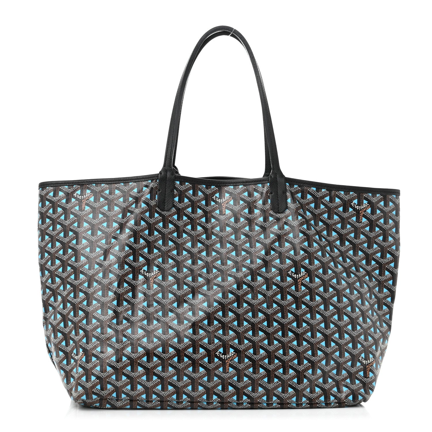 Goyard Goyardine Saint Louis Claire Voie PM Black Blue 1 of 13