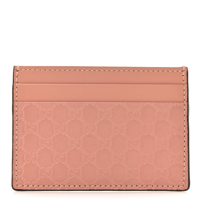 Gucci Microguccissima Card Holder Soft Pink 1 of 6