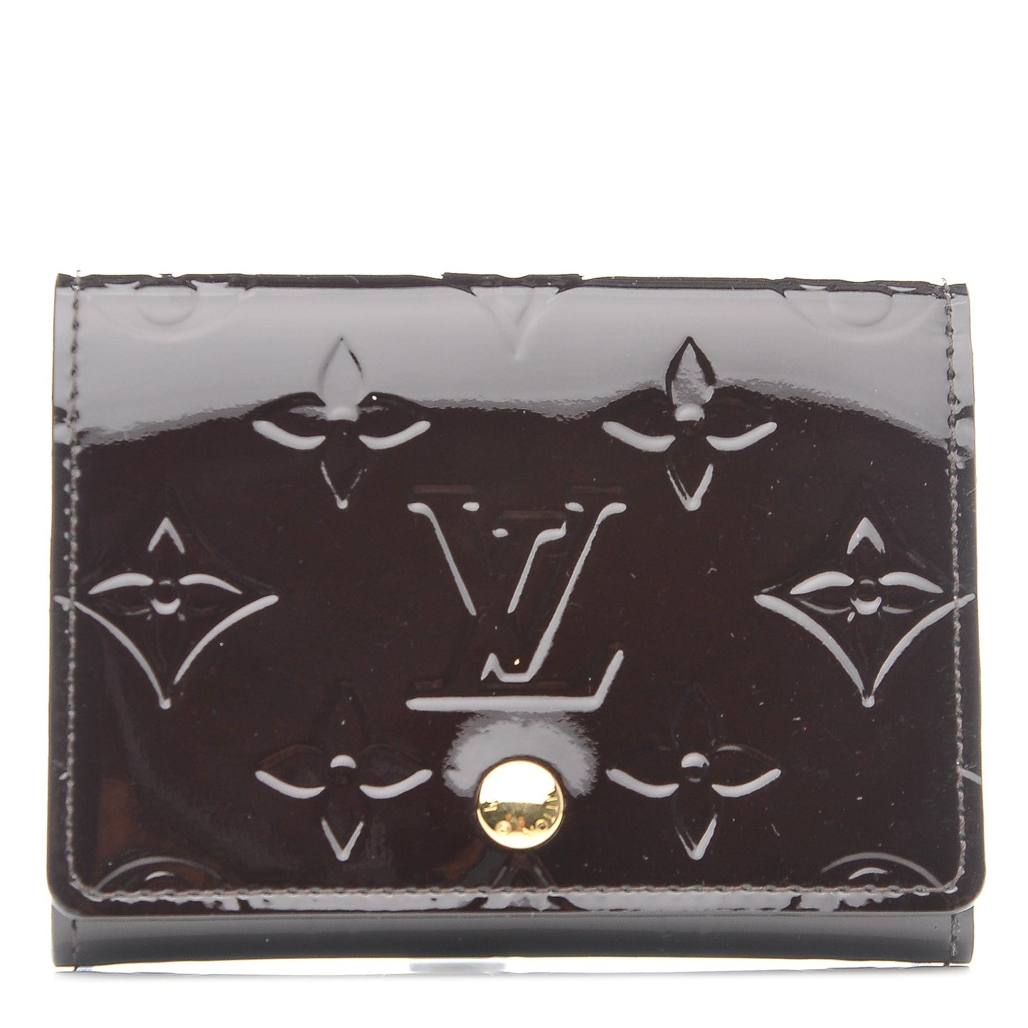Vernis Business Card Holder Amarante