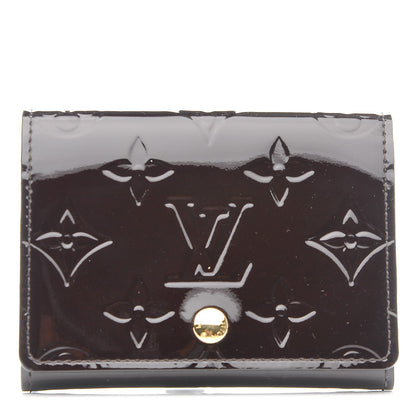 Louis Vuitton Vernis Business Card Holder Amarante 1 of 6