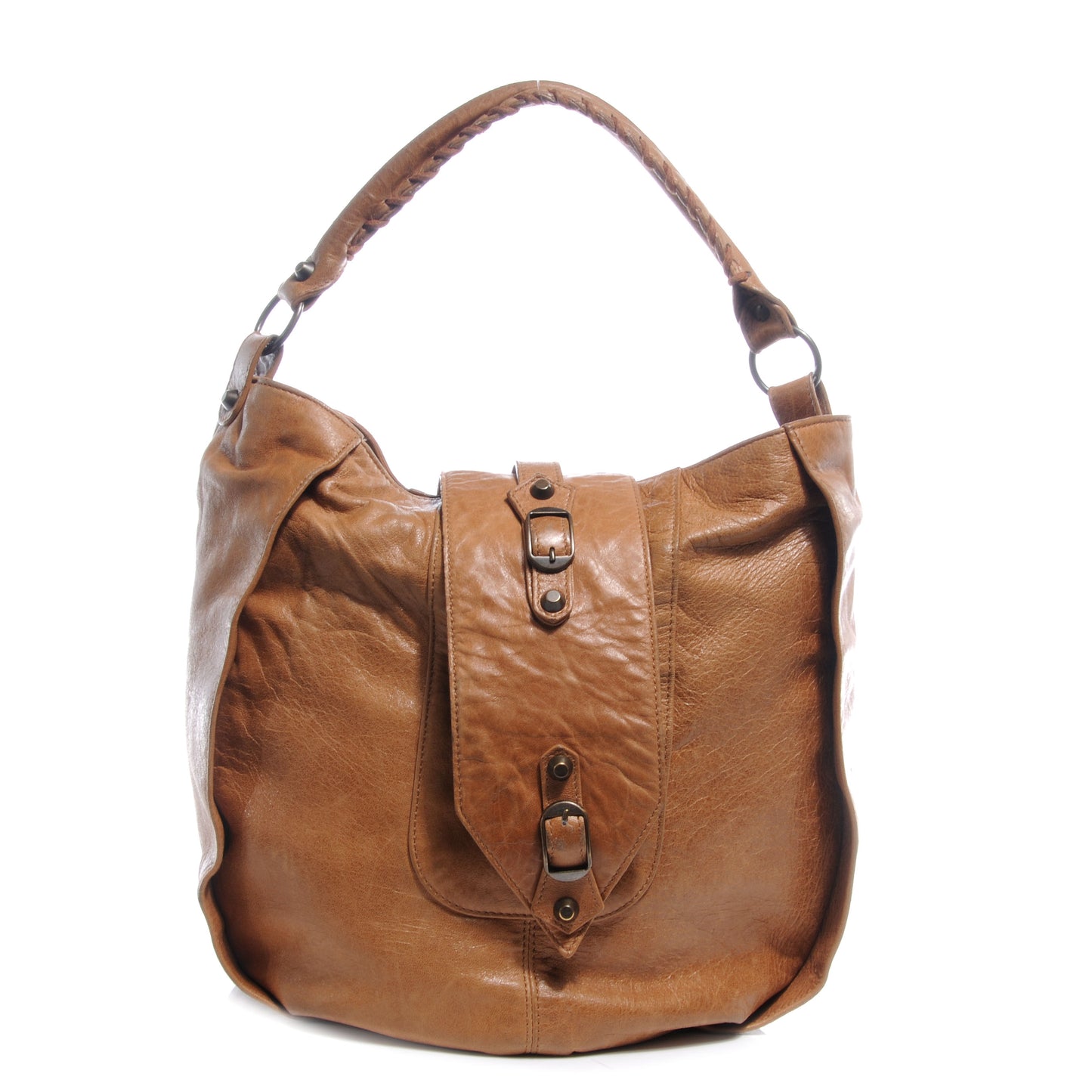Chevre Shrug Hobo Camel