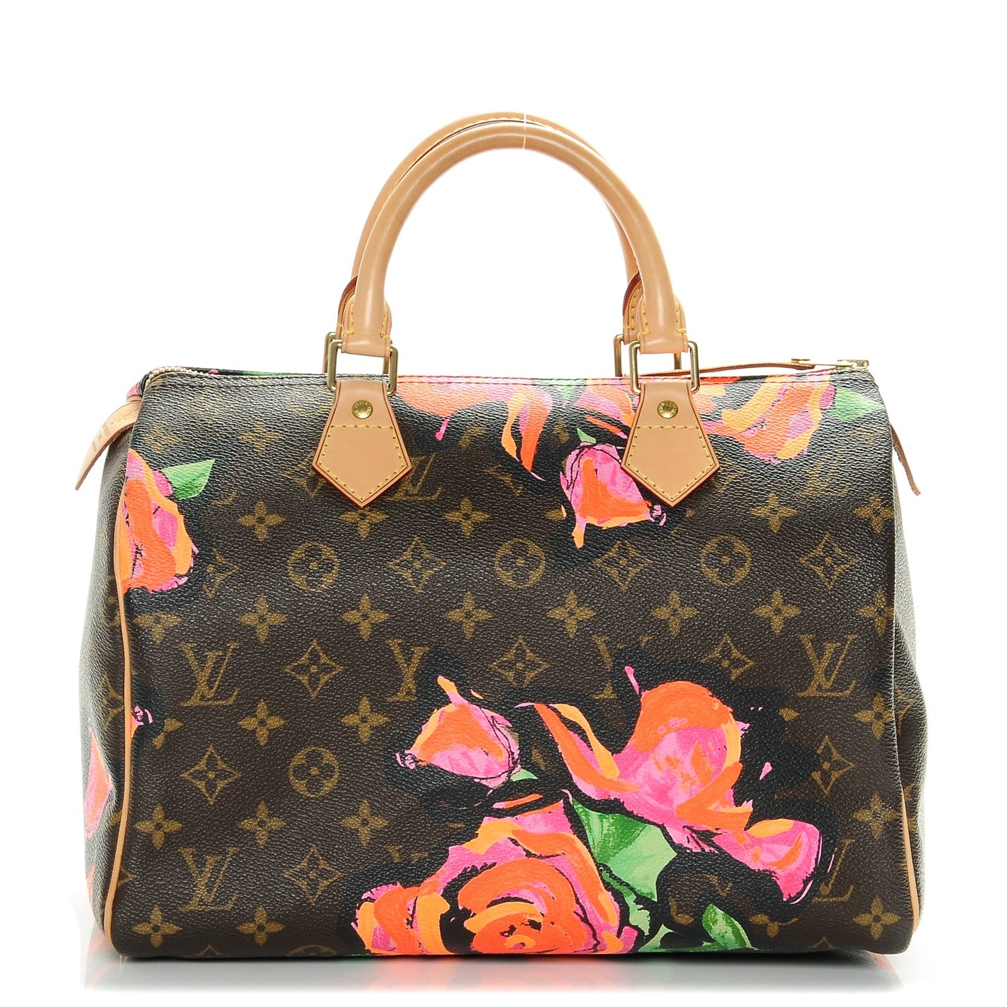 Monogram Roses Speedy 30