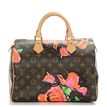 Louis Vuitton Monogram Roses Speedy 30 1 of 7