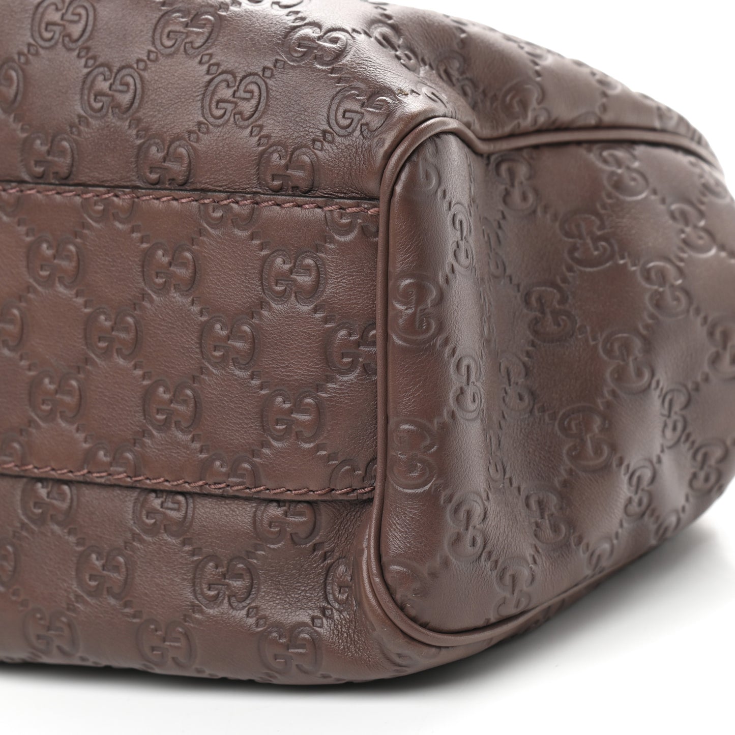 Guccissima Signature Medium Sukey Tote Old Mauve