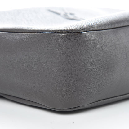 Saint Laurent Lambskin Monogram Small Lou Camera Bag Asphalt 8 of 9
