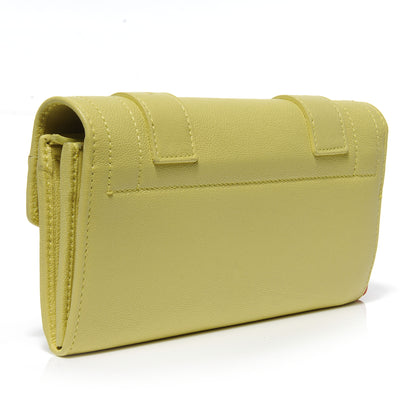 Proenza Schouler Leather PS1 Continental Wallet Lemon 3 of 7