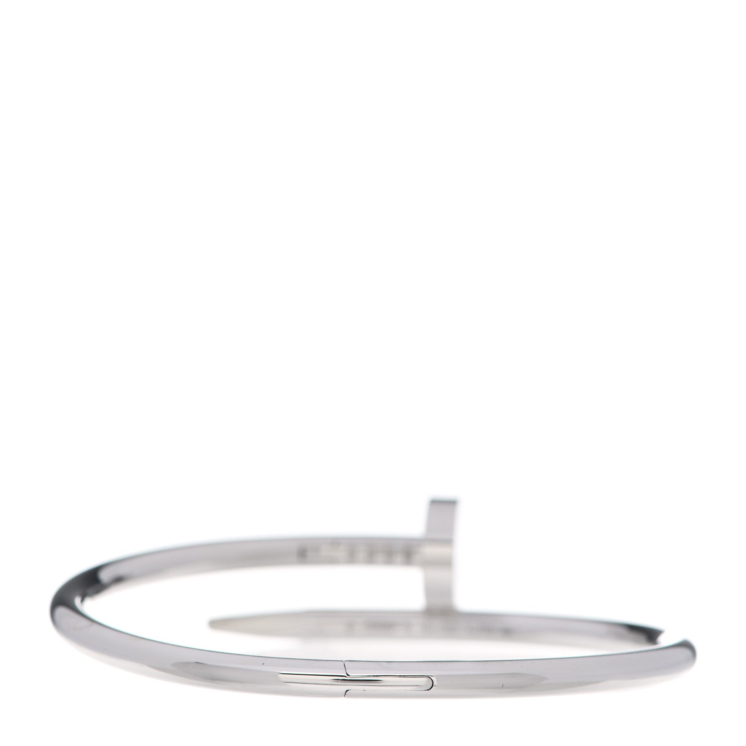 Cartier 18K White Gold Juste Un Clou Bracelet 15 3 of 5