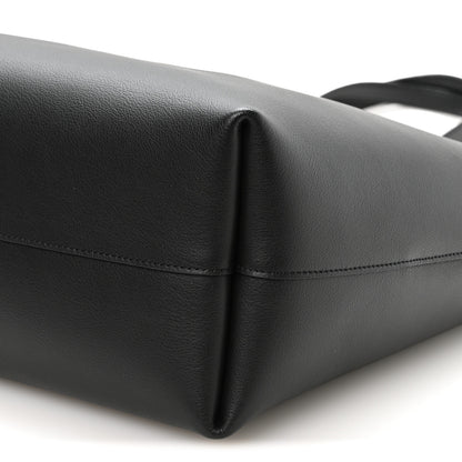 Saint Laurent Calfskin Large Shopping Tote Black 11 of 12