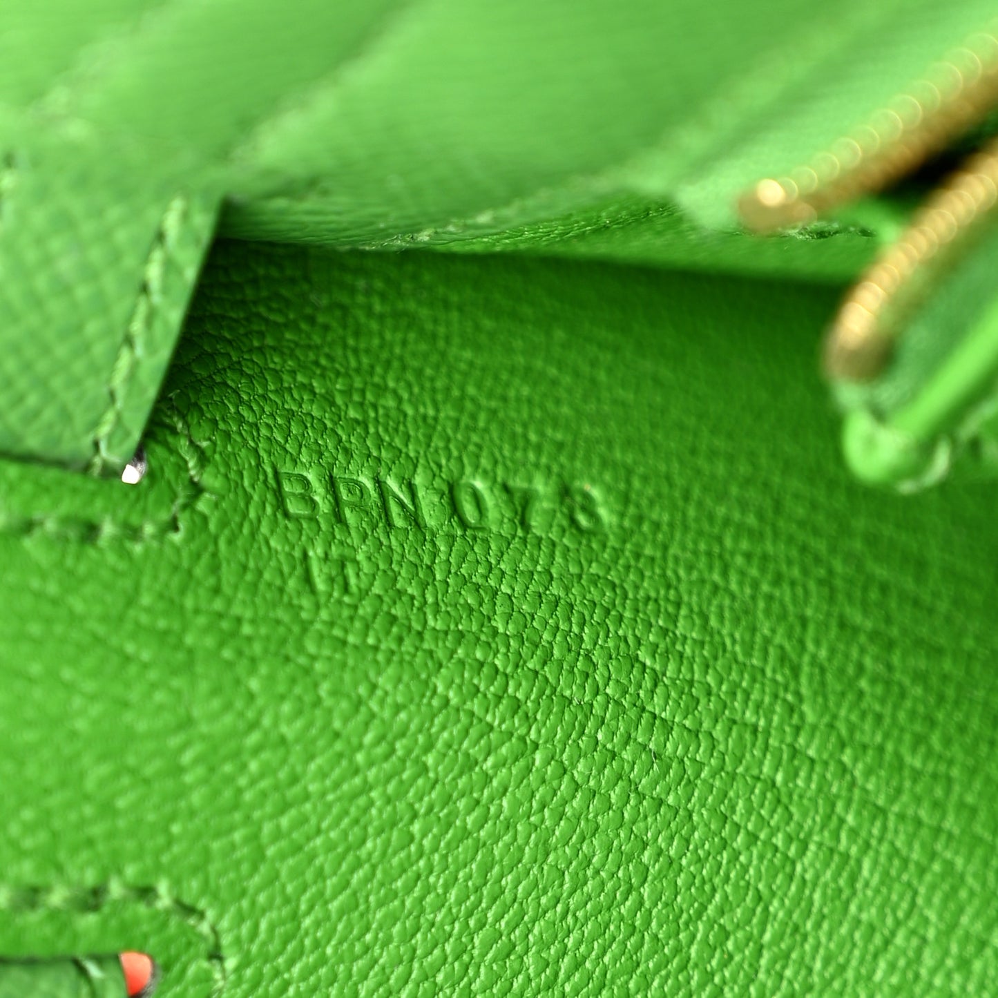 Epsom Kelly Sellier 25 Vert Yucca