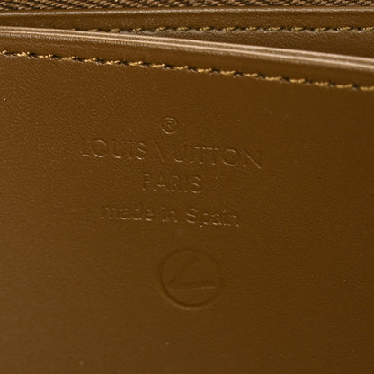 Louis Vuitton Patent Miroir Venice Zippy Wallet Vert Bronze 6 of 6