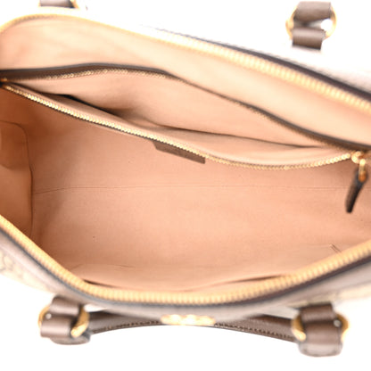 Gucci GG Supreme Monogram Web Medium Ophidia Boston Brown 5 of 11