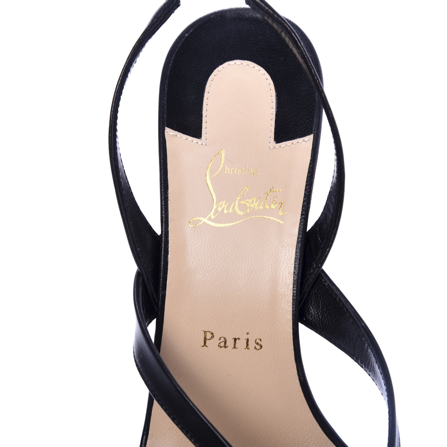 Christian Louboutin Kid Taralita 55 Thong Sandals 40 Black 8 of 9