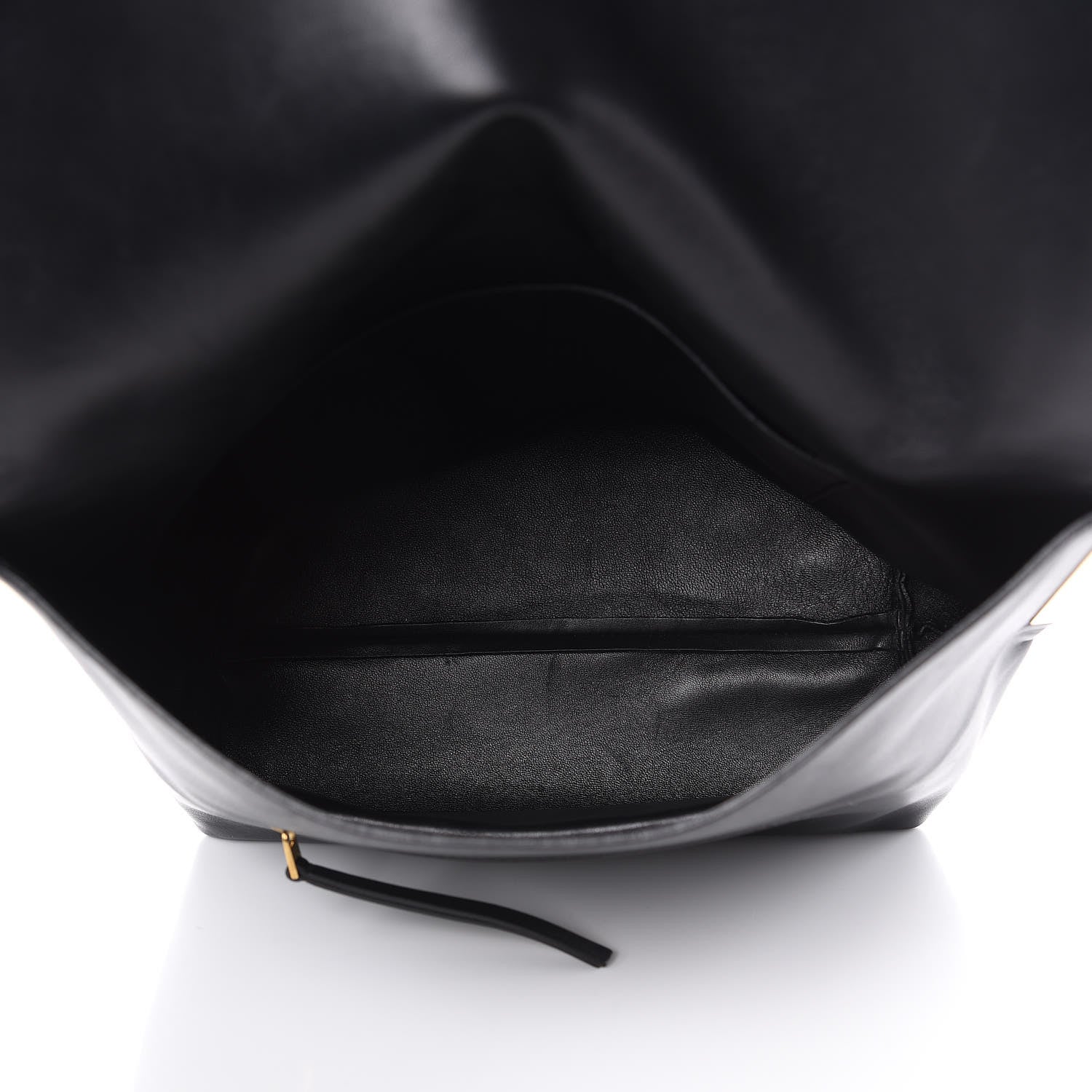 Celine Lambskin Flap Clasp Shoulder Bag Black 5 of 14