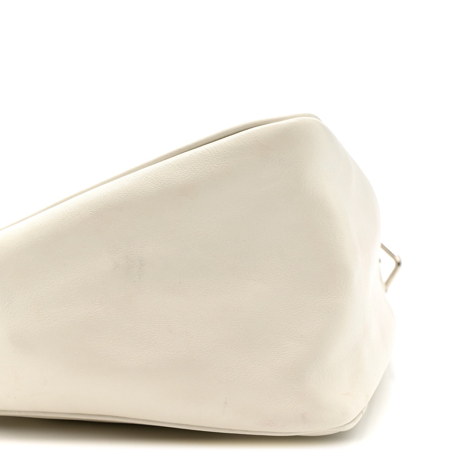 Prada Grace Lux Triangle Shoulder Bag White White 9 of 15