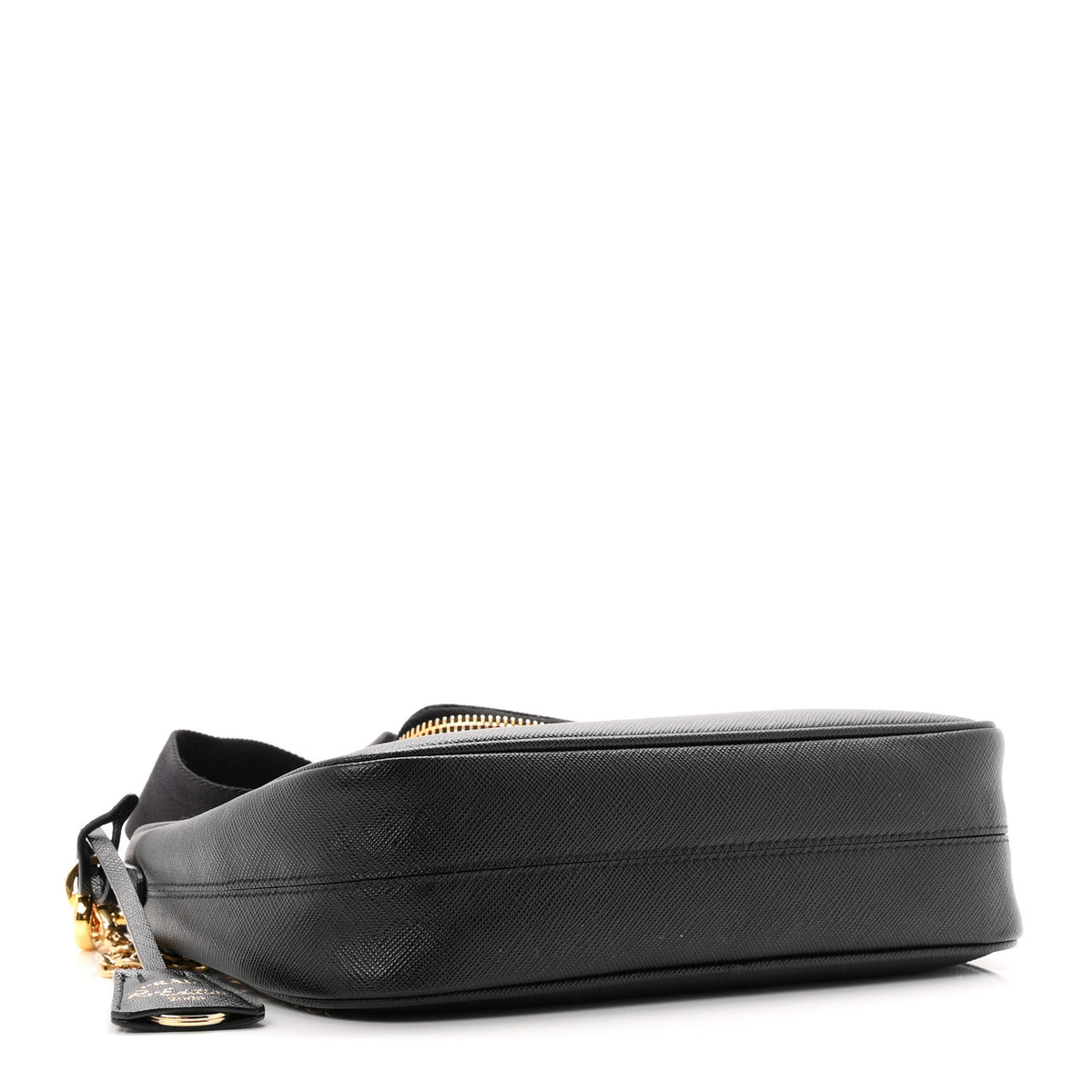 Saffiano Lux Re-Edition 2005 Shoulder Bag Black