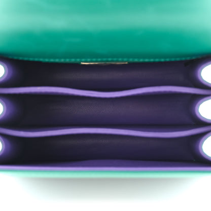 Bulgari Calfskin Galuchat Serpenti Forever Crossbody Emerald Green 6 of 10