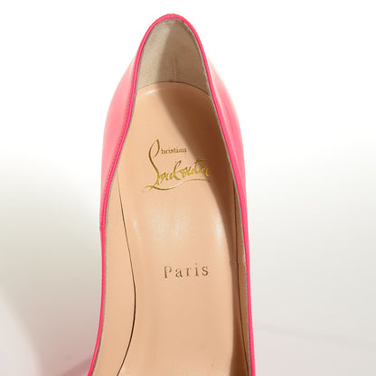 Christian Louboutin Fluo Matte Jazz Calf So Kate 120 Pumps 36.5 Fuchsia White 7 of 7
