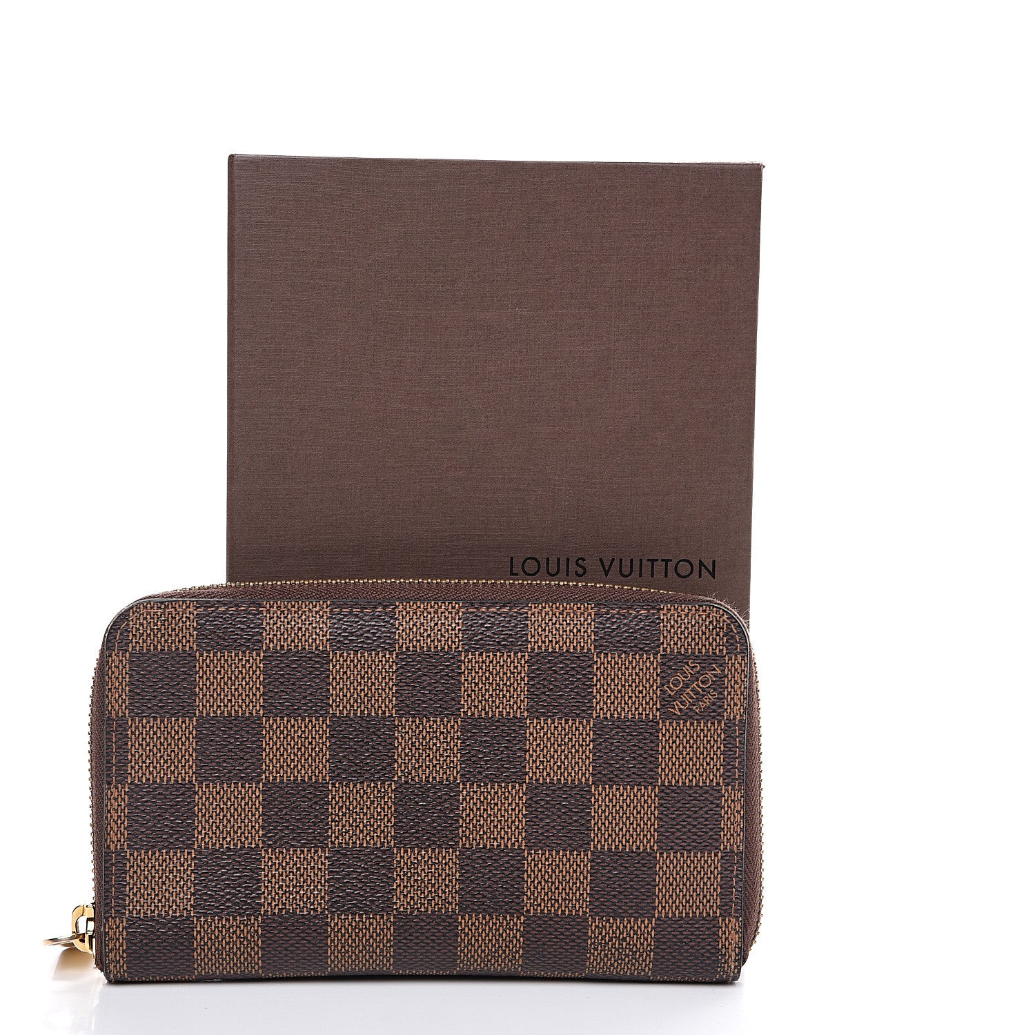 Louis Vuitton Damier Ebene Zippy Compact Wallet 9 of 9