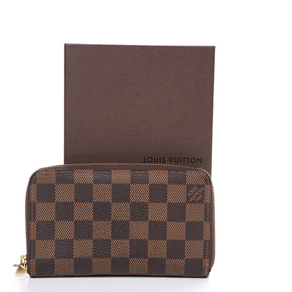 Louis Vuitton Damier Ebene Zippy Compact Wallet 9 of 9