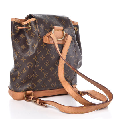 Louis Vuitton Monogram Montsouris MM Backpack 3 of 16