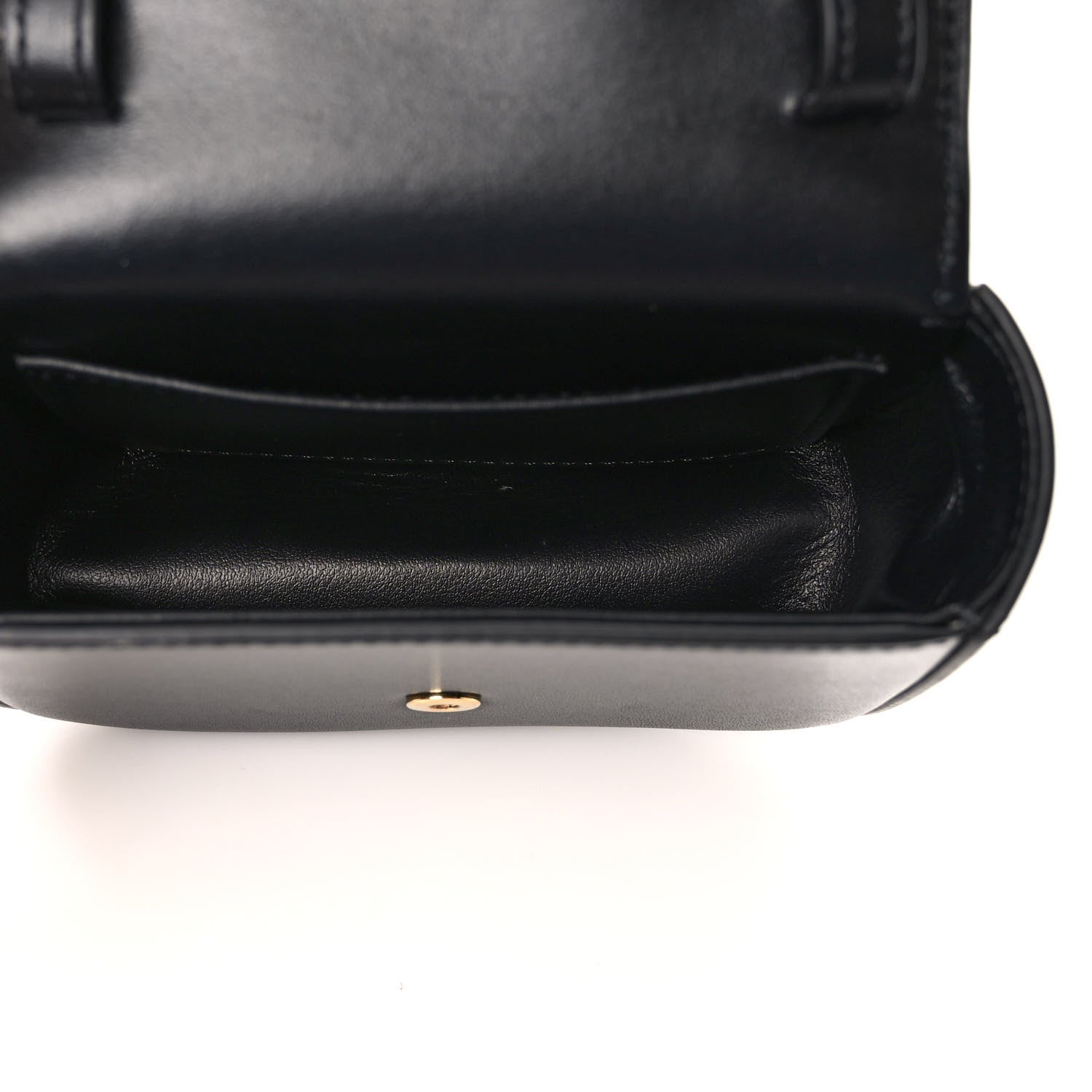 Celine Shiny Calfskin Mini Triomphe Black 5 of 9