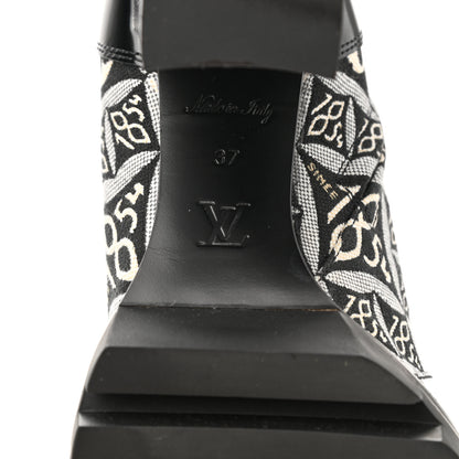 Louis Vuitton Since 1854 Star Trail Ankle Boots 37 Blue 6 of 8