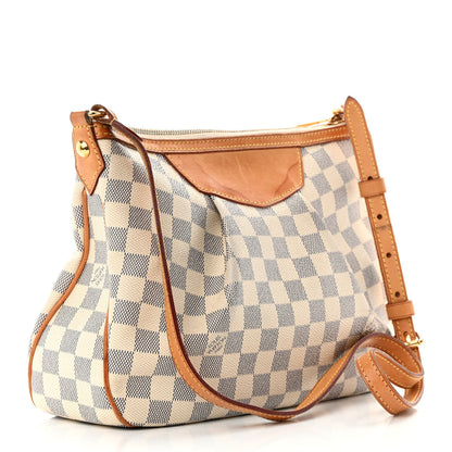 Louis Vuitton Damier Azur Siracusa PM 3 of 16