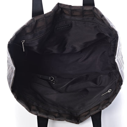 Chanel Nylon Large Travel Tote Black 5 of 12