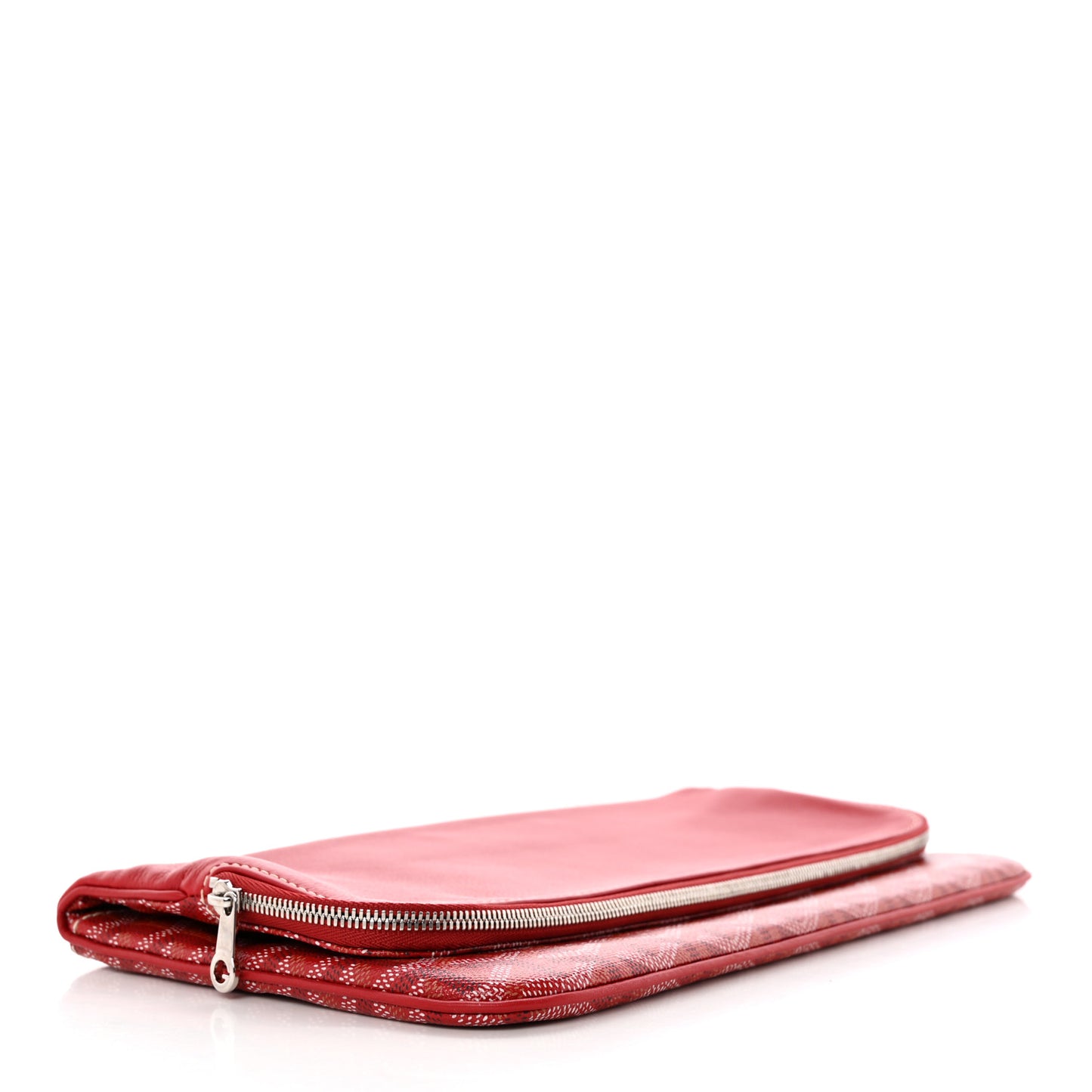 Goyardine Sainte Marie Soft Clutch Red