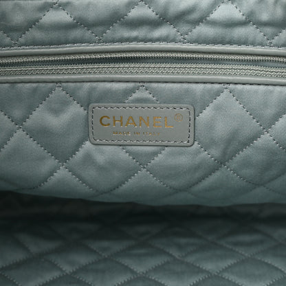 Chanel Shiny Calfskin Quilted Small Chanel 22 Grey 7 of 11