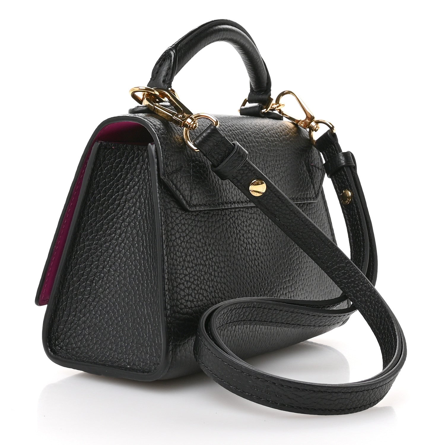 Louis Vuitton Taurillon Twist One Handle BB Black 4 of 11