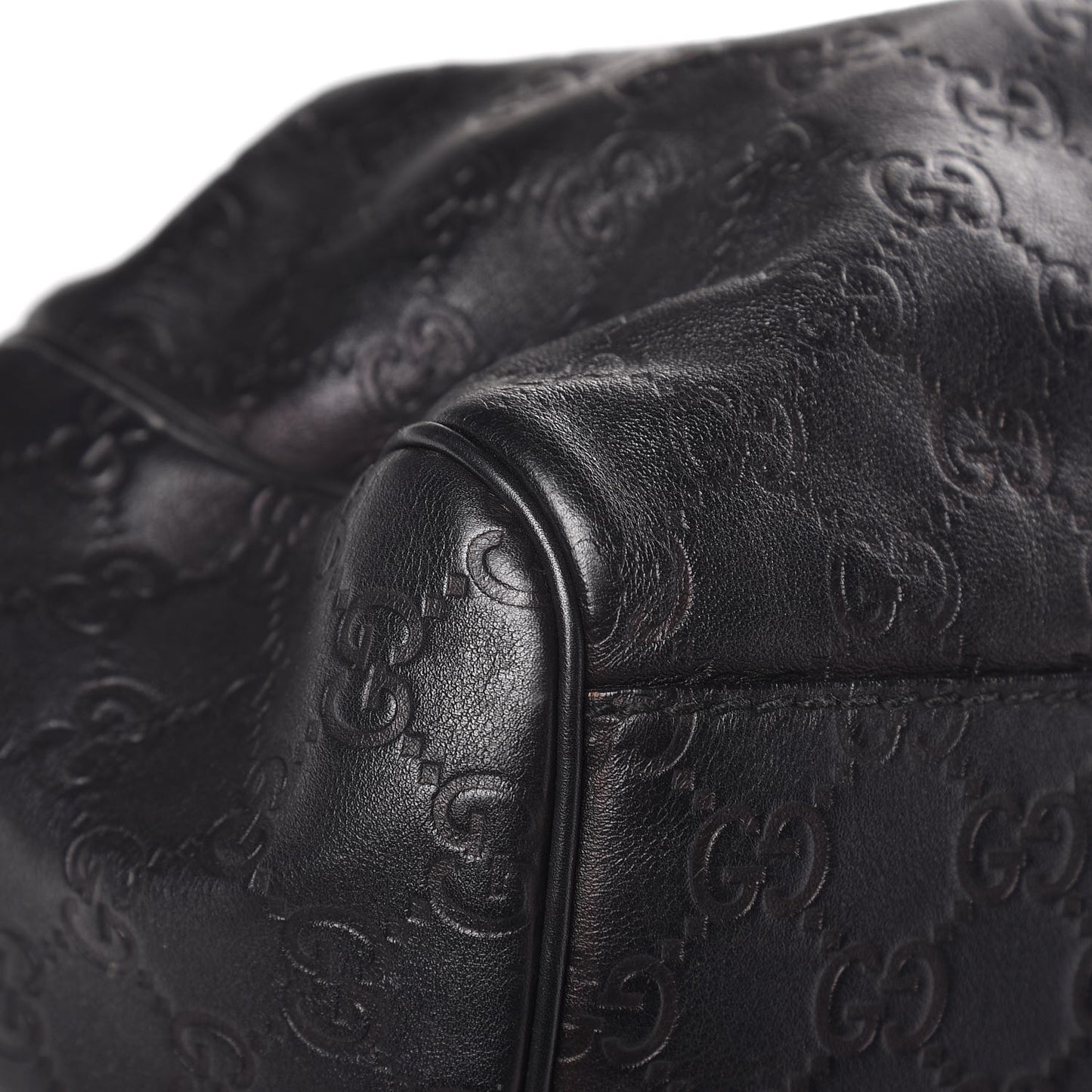 Guccissima Medium Sukey Tote Black