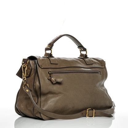Proenza Schouler Lambskin Medium PS1 Satchel Smoke 3 of 8