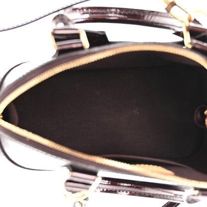 Louis Vuitton Vernis Alma BB Amarante 5 of 9