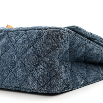 Chanel Denim Quilted 2.55 Reissue 225 Flap Blue 10 of 11