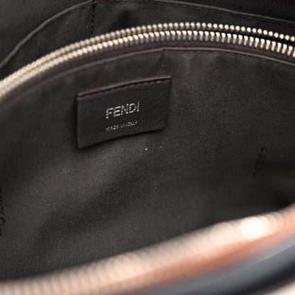 Fendi Vitello Dolce 4 Color Medium By The Way Multicolor Boston Bag Blue Notte Baby Pink 16 of 16