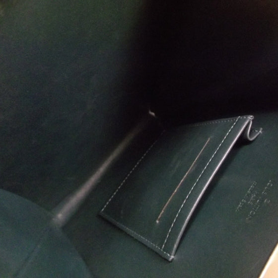 Louis Vuitton Damier Vernis Cabaret Club Bag Blue 6 of 8