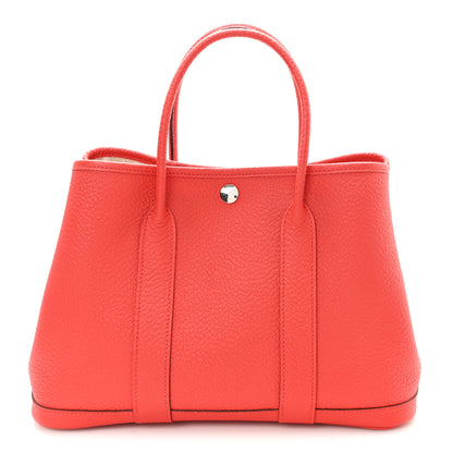 Hermes Vache Country Garden Party TPM 30 Rouge Tomate 1 of 8