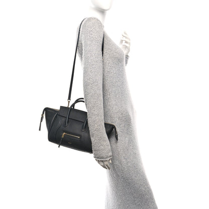Celine Grained Calfskin Little New Luggage Black 2 of 10