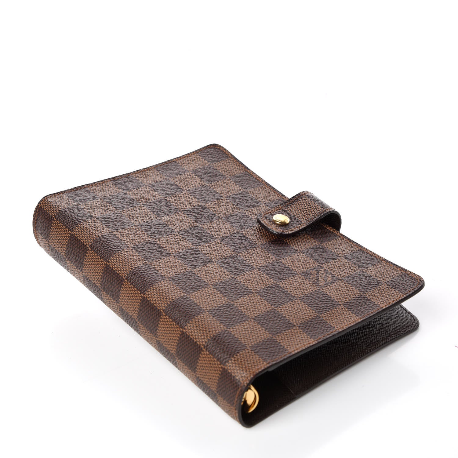 Louis Vuitton Damier Ebene Medium Ring Agenda Cover 4 of 9