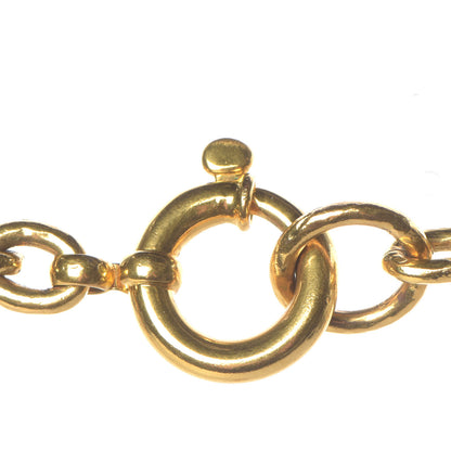 Chanel Chain CC Long Pendant Necklace Gold 5 of 7