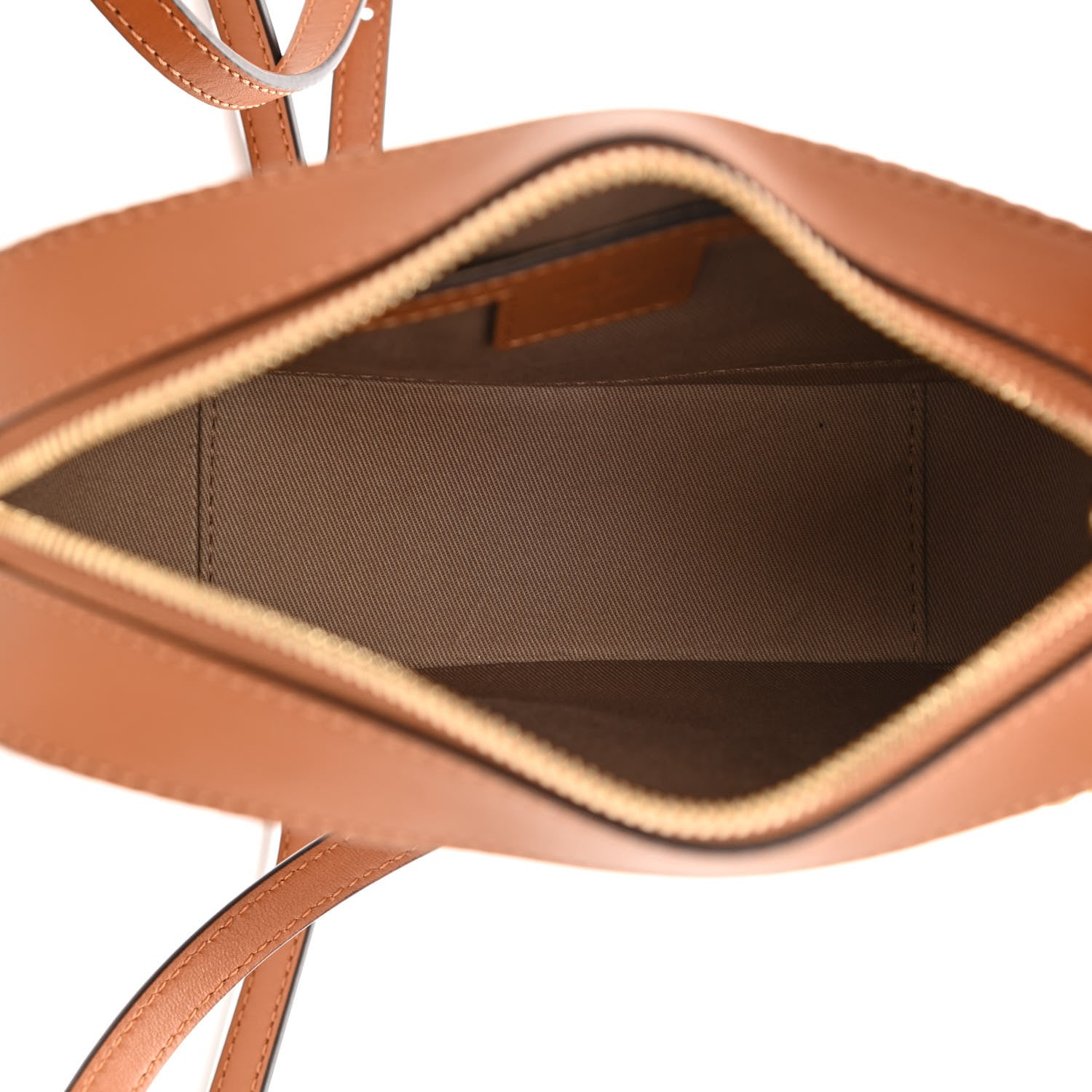 MCM Visetos Camera Crossbody Bag Cognac 5 of 9